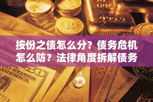 武汉按份之债怎么分？债务危机怎么防？法律角度拆解债务分配与风险自保指南