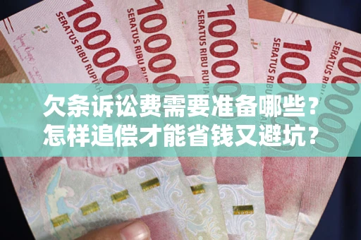 武汉欠条诉讼费需要准备哪些？怎样追偿才能省钱又避坑？