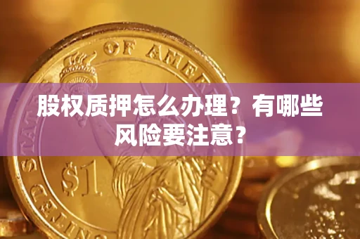 武汉股权质押怎么办理？有哪些风险要注意？