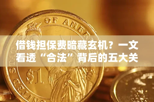 武汉借钱担保费暗藏玄机？一文看透“合法”背后的五大关键陷阱