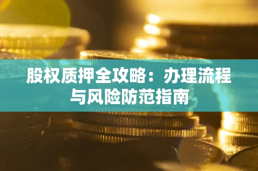 武汉股权质押全攻略：办理流程与风险防范指南