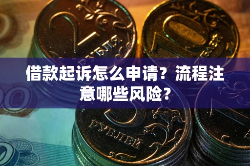 武汉借款起诉怎么申请？流程注意哪些风险？