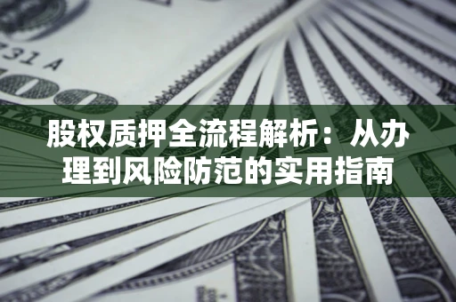 武汉股权质押全流程解析：从办理到风险防范的实用指南