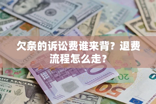 武汉欠条的诉讼费谁来背？退费流程怎么走？